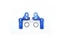 GPM Aluminium Shock Cap with Piggyback Reservoirs 2Pcs - Blue SB100F/R/L-B