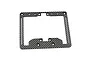 Yeah Racing Carbon Fibre 2.0mm Rear Suspension Plate - Silver TAF1-004BK/SV