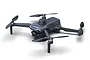 UDI RC Rage Pro FPV drone featuring a carbon fiber pattern body, four propellers, and a front-facing camera, isolated on a white background.