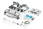 Killerbody 1/10 Toyota Land Cruiser Silver Grey Alloy Bumper w/ LEDS Upgrade Sets 48669