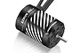 Hobbywing EzRun 3652 G3 4100KV sensored brushless motor in black with silver diagonal cooling fins.