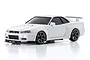 Kyosho Mini-Z Nissan Skyline GT-R R34 V.spec II Nur ASC Body Shell - White MZP460W