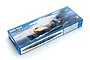 Trumpeter 1/700 scale HMS York heavy cruiser plastic model kit box, featuring box art of the ship at sea.