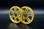 Reefs RC 1.9" Brass Blade Beadlock Rim Wheel Faces 2Pcs REEFS256