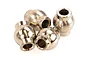 Four small, metallic RC pivot balls arranged in a cluster against a white background.