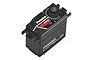 Futaba HPS-CB701 brushless servo in a black case with white and red branding, viewed from a high angle against a white background.