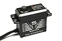 Savox SB-2292SG Black Edition brushless digital servo with a black metal case and silver heat sink fins.
