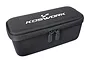 A black Koswork multi-purpose hard case with a textured lid, white logo, and dual zipper pulls, isolated on a white background.