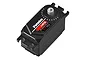 A black Futaba HPS-CT702 low-profile brushless metal geared servo for RC vehicles.