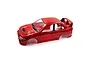 Yeah Racing 1/10 Mitsubishi Lancer Evo IV Painted Body Shell with Rims - Red YABY-0005
