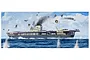 Box art illustration of the USS Yorktown CV-5 aircraft carrier in a battle scene at sea with explosions and aircraft overhead.