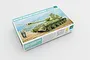 Trumpeter 1/35 scale Soviet 2S3 152mm Self-Propelled Howitzer model kit box showing artwork of the tank in a field.