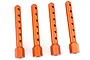 HSP Orange Aluminium 50mm Body Posts 4Pcs 880009