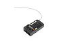 Spektrum SR1015T 10-channel surface receiver with a single antenna wire, shown from a top-down perspective against a white background.