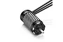 Hobbywing EzRun 56118SL G2 1600Kv sensorless brushless motor with black and silver finned casing and three black wires.