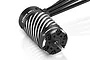 Hobbywing EzRun 4990SD G2 1650Kv sensored brushless motor in black with silver cooling fins and attached black wires.