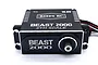 Reefs RC BEAST 2000 1/5 scale brushless metal gear servo in black finish with silver accents.