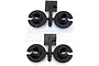 RPM Black Traxxas/HPI/Losi Shock Lower Spring Retainers 73152