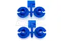RPM Blue Traxxas/HPI/Losi Shock Lower Spring Retainers 73155