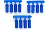 RPM Blue HPI/Losi/Associated 4.3mm Ball & 3mm/4-40 Thread Rod Ends 12Pcs 73375