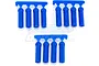 RPM Blue HPI/Losi/Associated 4.3mm Ball & 3mm/4-40 Thread Long Shank Rod Ends 12Pcs 73395