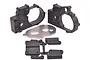 RPM Black Slash 2WD/E-Rustler/E-Stampede/Bandit Gearbox Housing & Rear Mount Set 73612