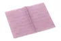 A single sheet of pink Tamiya #1500 grit sanding cloth shown flat against a white background.