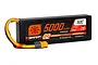 Spektrum G2 5000mAh 2S 7.4V 50C LiPo battery in a black hard case with an IC3 connector on a white background.