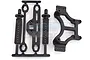 RPM Black T/E-Maxx Front or Rear Shock Tower & Mounts 80162