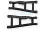 RPM Black E-Rustler/E-Stampede Rear Suspension Arms 80182