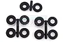 RPM Black 5mm (3/16") Body Shell Savers 80302