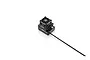 Hobbywing XeRun XR10 Pro Legacy brushless ESC with cooling fan, shown from a high-angle studio perspective.