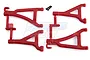 RPM Red 1/16 E-Revo Front Upper & Lower Suspension Arm Set 80699