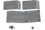RPM Black T/E-Maxx (4908 & 3905) Skid Plate Set 80772