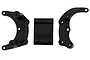RPM Black Slash 2WD/E-Rustler/E-Stampede/Bandit Rear Bumper Mount/Wheelie Bar 80902