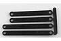 RPM Black E-Rustler/E-Stampede Camber Link Set 81262