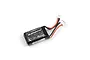 Maverick Element 7.4V 350mAh 2S LiPo battery with white connectors on a white background.