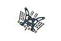 GPM Aluminium Rear Shock Tower - Black TT2B030-BK