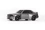 HPI Nano-TTR 1989 BMW M3 RC Car Electric RWD 1/64 Scale RTR - Grey 160991