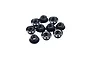 RC Maker Aluminium Heavy Duty M3 Threaded Inserts 10Pcs - Black RCM-SP-2062A