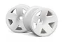 HPI 2.2" Type F5 White Rims 2Pcs 3040