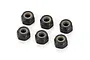 Atrek Steel 3mm Nyloc Nuts 6Pcs - Black 2013