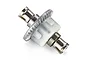 Atrek complete RC differential assembly featuring a white plastic gear housing and metal outdrives on a white background.