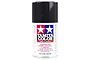 A 100ml can of Tamiya TS-40 Metallic Black lacquer spray paint for plastic models, shown against a white background.