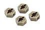 Atrek Steel 12mm Wheel Hexes 4Pcs 2129