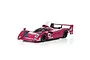 Kyosho Mini-Z MR-04 1991 Jaguar XJR-14 LM RC car in purple and black livery with number 4 on a white background.