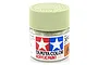 A 10ml jar of Tamiya XF-21 Sky Flat acrylic paint with a light green cap, featuring the Tamiya logo and product details on the label.