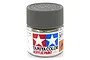 A 10ml jar of Tamiya XF-22 RLM Grey flat acrylic paint with a grey ribbed screw-on cap against a white background.