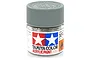 A 10ml jar of Tamiya XF-25 Light Sea Grey flat acrylic paint with a grey ribbed screw-top lid against a white background.