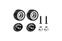 GPM Aluminium Wheelie Bar - Black XRTM040R/W-BK